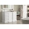 James Martin Vanities De Soto 48in Single Vanity, Bright White w/ 3 CM White Zeus Quartz Top 825-V48-BW-3WZ - alternate 4